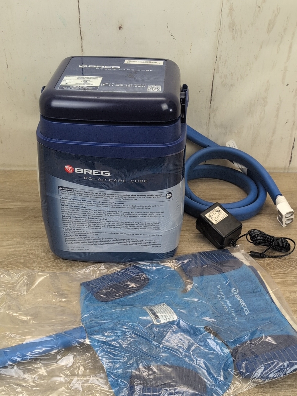 Breg Polar Care Cube With New Pad/Wrap Tested